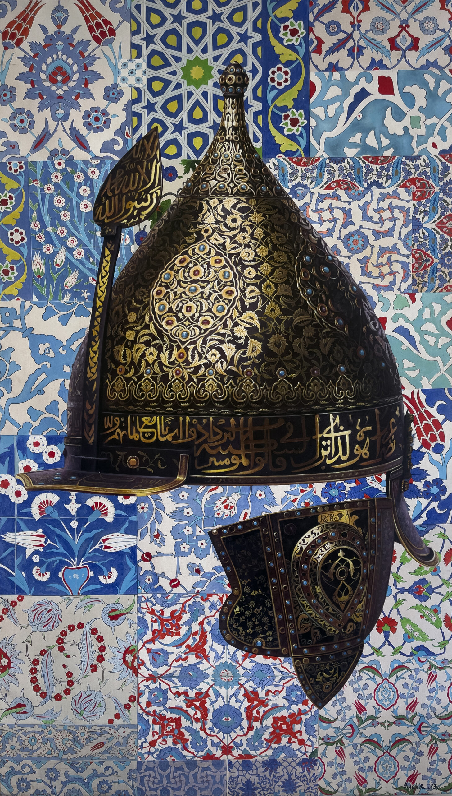 100×180 süleyman migfer cm oıl on canvas2013