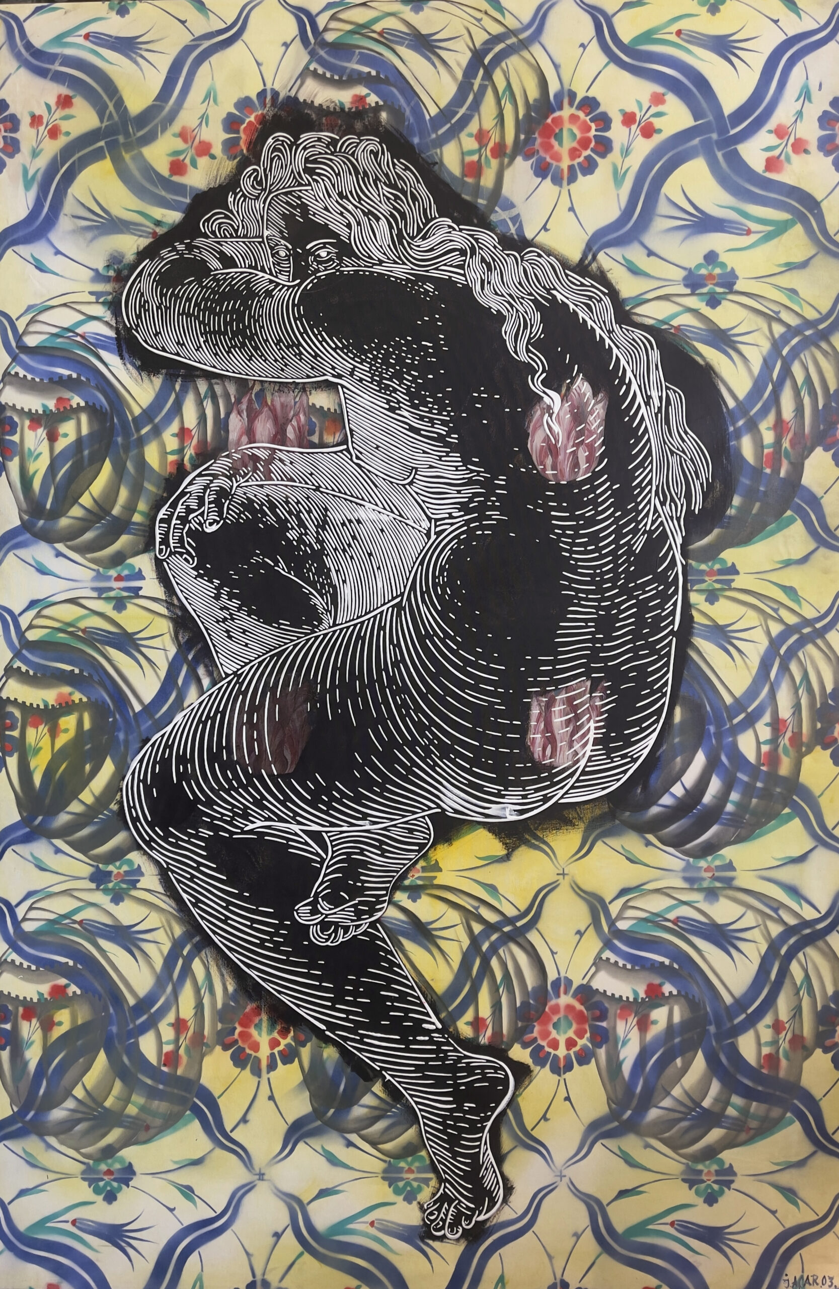 118×178 harem oıl on canvas2003
