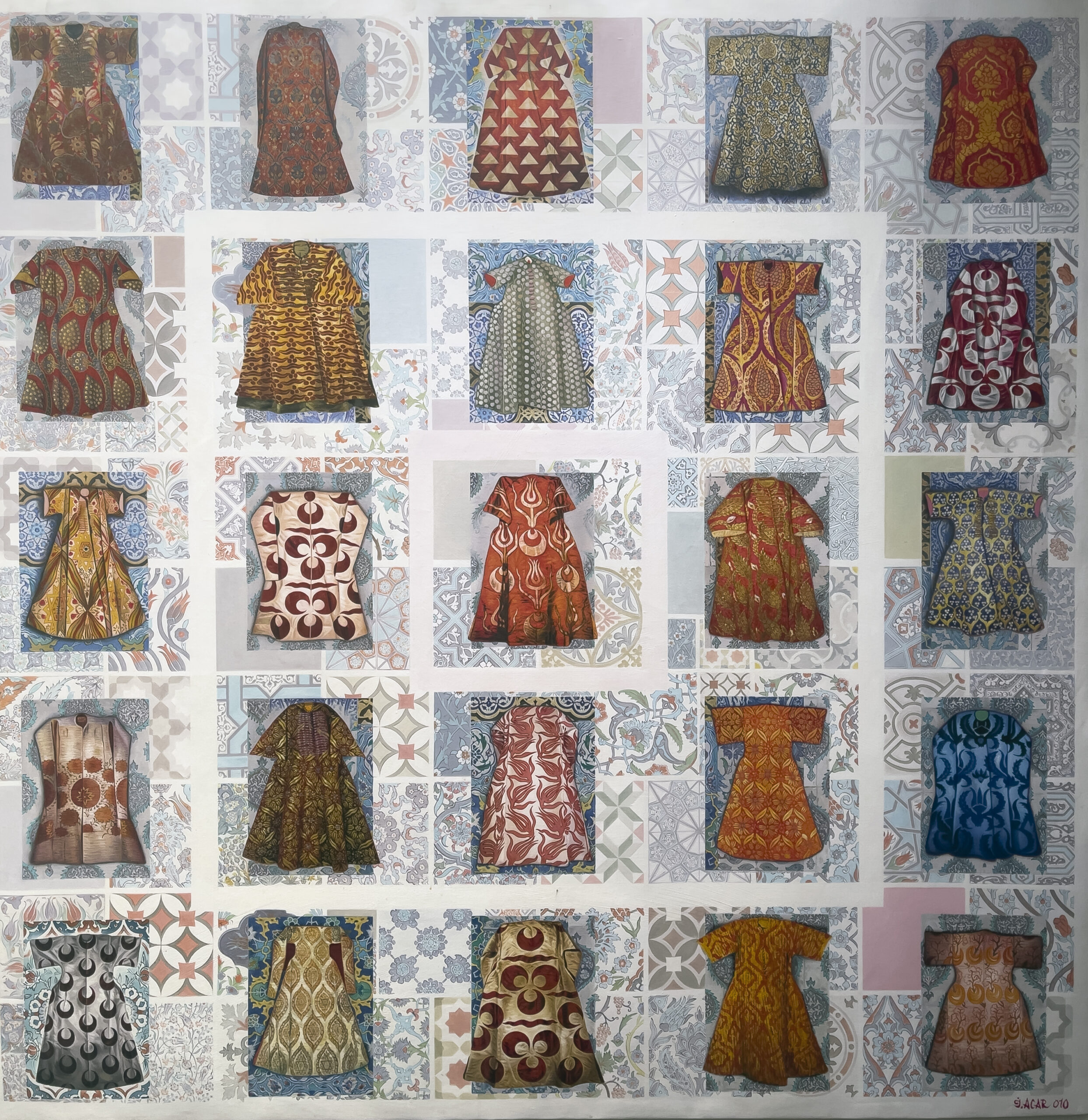 130x130cm oıl on canvas 2010