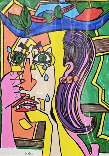 A face shaped by pressure, silence, and overthinking