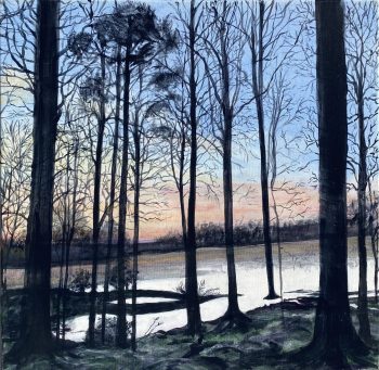 Early spring – 50 x 50 cm