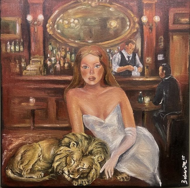 30 × 30 cm | Oil on canvas | Gallery Collection