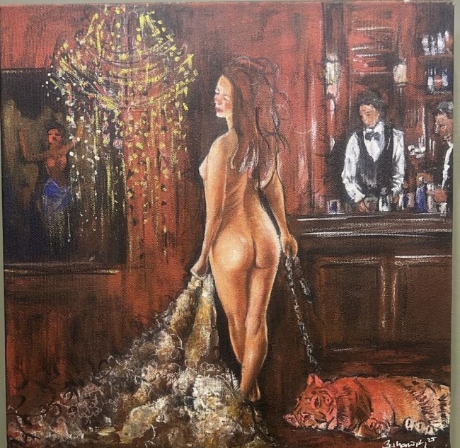30 × 30 cm | Acrylic on canvas