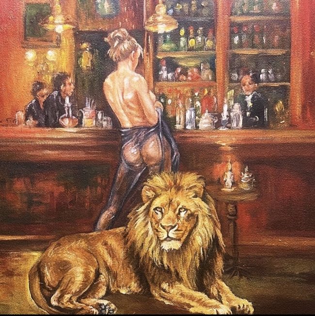 30 × 30 cm | Acrylic on canvas | Sold